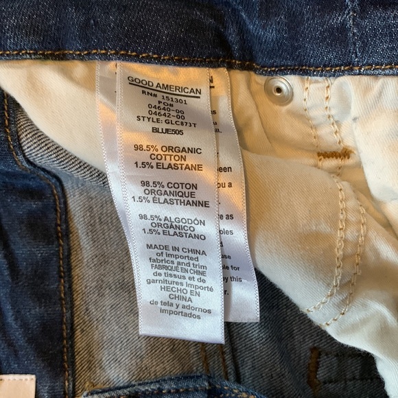 Good American Good Legs Crop womens jeans - Picture 4 of 6